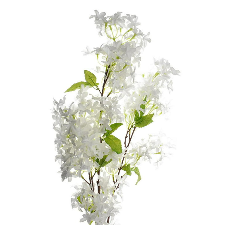 Artificial Jasmine Flowers Branch Spray, 42-Inch