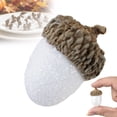 thumbnail image 1 of Artificial Large Acorn Ornaments, Faux Decorative Acorn with Natural Caps, Fake Acorn Decor, Fall Harvest Table Decoration, Thanksgiving Wreath Embellishment, Rustic Seasonal Home Craft Supply, 1 of 5
