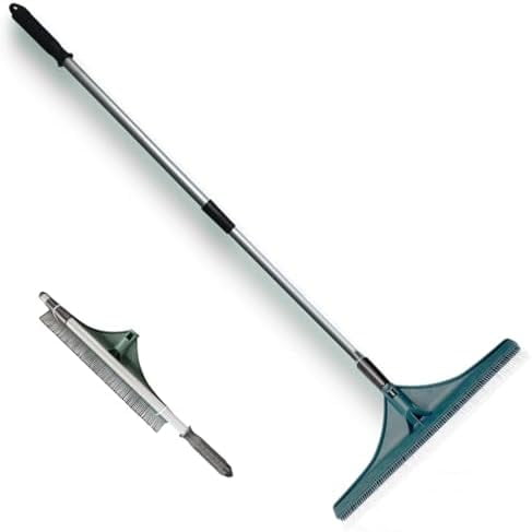 Artificial Lawn Rake, Garden Hand Broom Rake, Convenient and Quick Removal of Leaves, Debris, Brush, pet Hair. from Lawn, Synthetic Grass, Carpet$$Garden & Patio