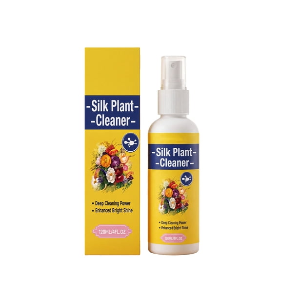 Artificial Leaf Cleaner 120ml (4oz) - Deep Cleaning Spray for Silk & Plastic Plants, Restores Natural Shine