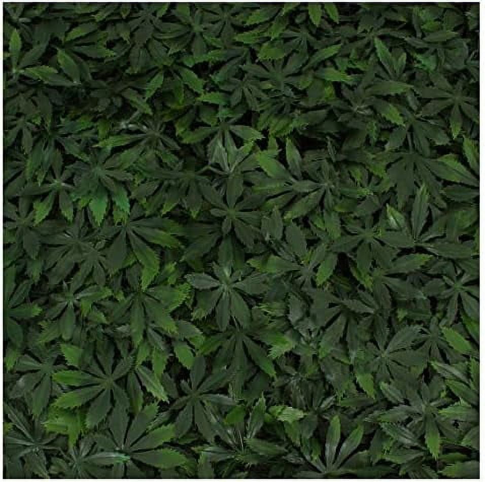 Artificial Leaf Hedge Fake Plant Smoke Shop Decor Sound Diffuser