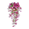 thumbnail image 1 of Artificial Leaf Trumpet Flower Glorys Vines - 6ft Faux Hanging Plant for Garden, Home, Wall Decor, Realistic Silk Greenery, 1 of 6