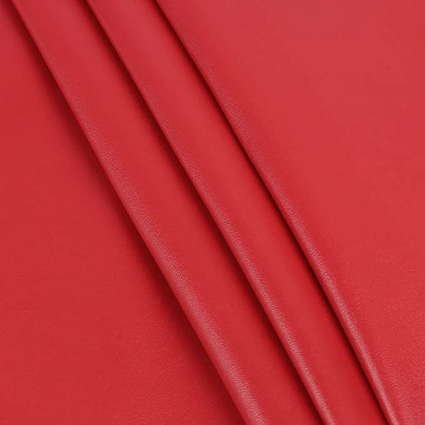 Artificial Leather PU Fabric Vinyl Material 2Way Stretching for DIY