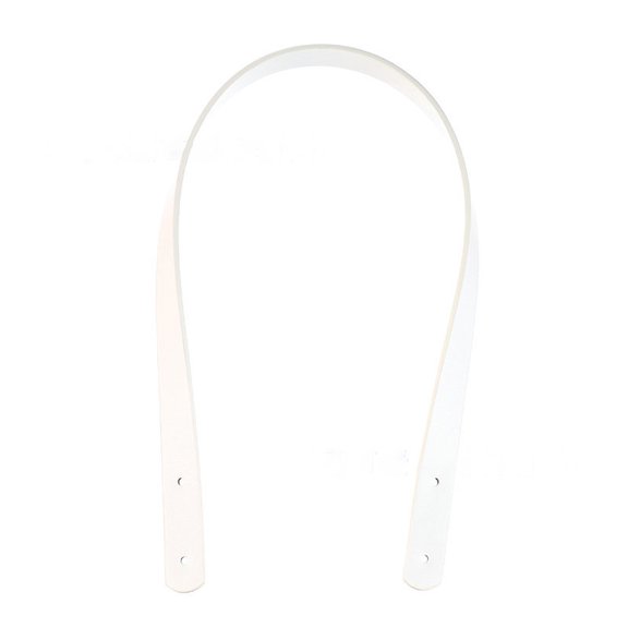 Artificial Leather Pu Imitation Leather Straight Strap Handbag With Rivets Diy Handmade Luggage Accessories