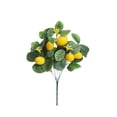 thumbnail image 1 of Artificial Lemon Branch with Foam Fruit Pick, Realistic Green Decor for Home, Kitchen, Tabletop Display, Lifelike Lemon Tree Sprig for Year-Round Arrangements, 1 of 3