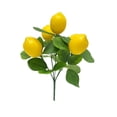 thumbnail image 1 of Artificial Lemon Bunch Spring Green Plant Cuttings Decorative Artificial Lemons, 1 of 8