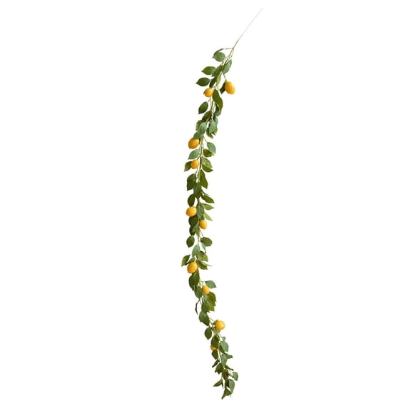 Artificial Lemon Rattan Vines Home Ceiling Decoration, Simulated Fruit Garland for Indoor and Outdoor Decor, Flexible and Durable Faux Plant for Events and Parties