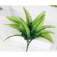 thumbnail image 1 of Artificial Lifelike Large Silk  Fern Plant Green Grass Home Decoration, 1 of 6