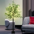 Artificial Lighted Olive Tree 6FT Tall Faux Silk Light Up Plant Trees