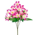 thumbnail image 1 of Artificial Lilies Flowers,Faux Lily Flower,13''Tiger Lily 6 Branch with 18 Full Blooms, Faux Fake Lilies Plants for Wedding Bouquet Home Party Indoor Floral Arrangements,Multi-color Lily,Bright red, 1 of 9