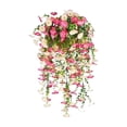 thumbnail image 1 of Artificial Lily Flower Garland for Wedding & Event Decor - Realistic Silk & Plastic Vines with Soft Petals, Elegant Romantic Flowers for Indoor & Outdoor Settings, 1 of 5