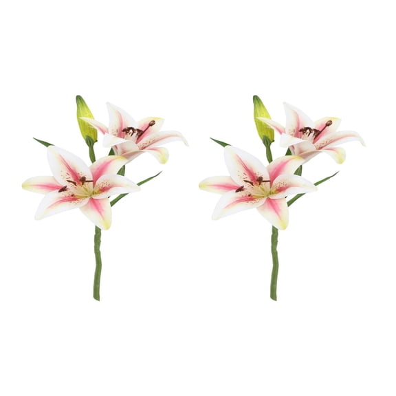 Artificial Lily Flowers - Elegant, Low-Maintenance Home Décor for Weddings, Events, and Interior Design