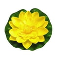 thumbnail image 1 of Artificial Lily Pads Floating Foam Flowers for Garden Pool Fish Tank Decor, 1 of 3