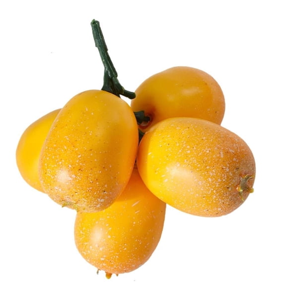 Artificial Loquat Fruit Realistic Fruits Model For Home Kitchen Decoration Model