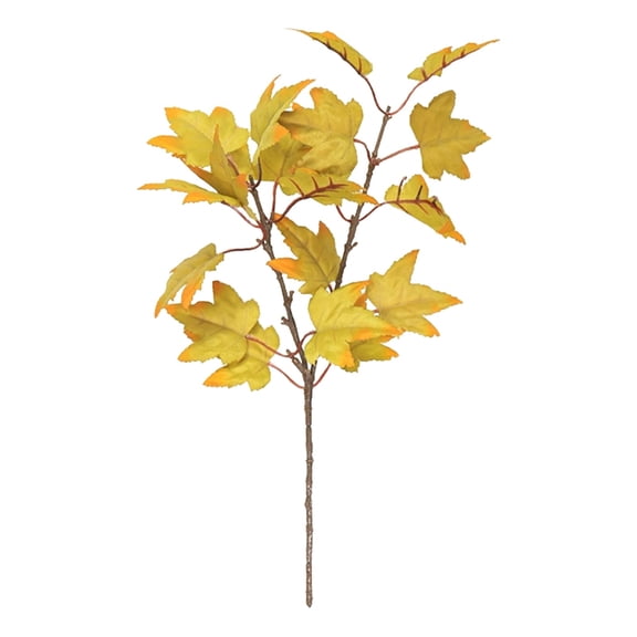 Artificial Maple Branches with Fall Leaves, Thanksgiving and Autumn Home Decor for Table Centerpiece, DIY Floral Arrangement in Vase, Handicraft Supplies