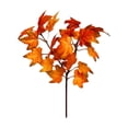 thumbnail image 1 of Artificial Maple Leaf Decorative Branch - Vibrant Yellowish - Green Leaves for Fall Home Decor Ideal for Table Centerpieces Vase Filler and Seasonal Arrangements, 1 of 4