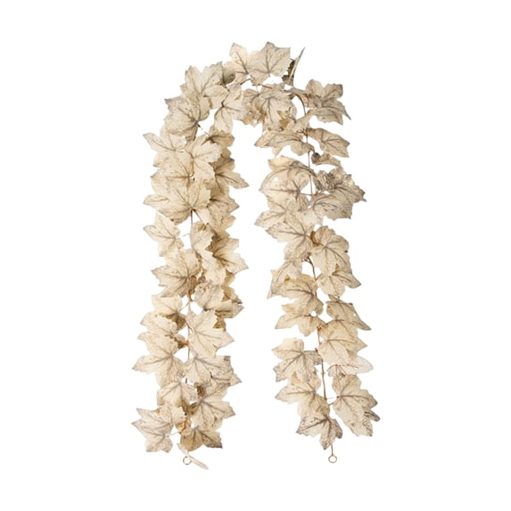 Artificial Maple Leaf Lights, 118 Inch 20 LED Warm Glow Battery Operated Timer Fall Garland Autumn Vine Hanging String Lamp Home Harvest Thanksgiving Decor Gadget.
