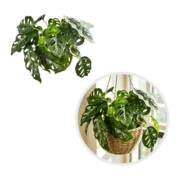 Artificial Maple Leaf Spray Faux Greenery Stems Realistic Plastic Plant 12 Inches Green 1 Count
