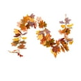 thumbnail image 1 of Artificial Maple Leaf Vine Garland Fall Autumn Thanksgiving Halloween Decor Faux Leaves Strand for Home Living Room Party Festival Scene Decoration, 1 of 6