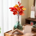 thumbnail image 1 of Artificial Maple Leaves Branches, Fall Decorations for Home Faux Fall Leaves Stems Thanksgiving Counter Centerpiece Fall Foliage Picks for Wedding Bouquet Diy Floral Arrangement, 1 of 6