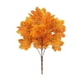 thumbnail image 1 of Artificial Maple Leaves Branches, Fall Faux Leaf Decoration Stem Plastic Fall Leaves Fake Fall Maple Shrubs for Home Indoor Outdoor Thanksgiving Table Festival Decoration, 1 of 8