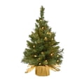 thumbnail image 1 of Artificial Mini Christmas Tree Faux Pine Christmas Tree Christmas Tree in Cloth Bag Seasonal Indoor Table Top Home Decor, 1 of 5