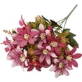 thumbnail image 1 of Artificial Mini Lily Flower Bouquet Simulation Small Lily For Home Wedding Decor, 1 of 10