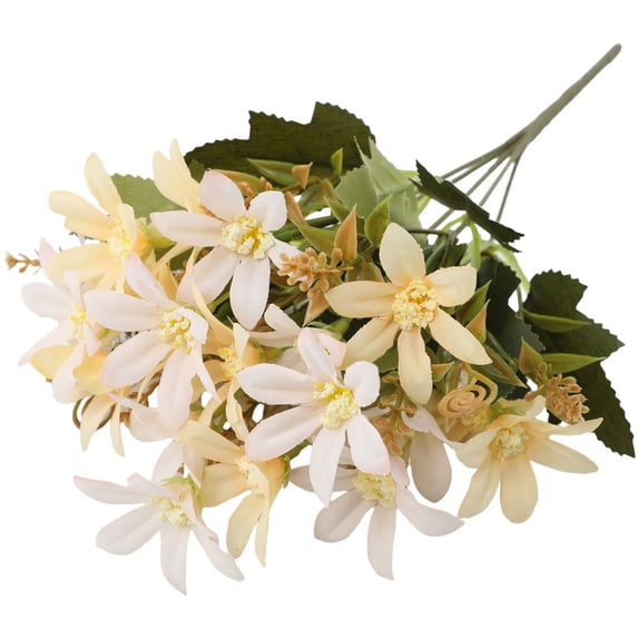 Artificial Mini Lily Flower Bouquet Simulation Small Lily For Home Wedding Decor