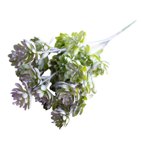 Artificial Mini Plants Small Plastic Fake Flowers for Decorative Garden Arrangement Decor