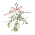 thumbnail image 1 of Artificial Mistletoe Picks, Christmas Mistletoe Decoration with White Berries, Artificial Mistletoe Floral Stems, Mistletoe Hanging Ornament for Home Wedding Xmas Decor, 1 of 5