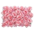thumbnail image 1 of Artificial Mixed Rose Hydrangea Flower Mat - Pink, 1 of 1