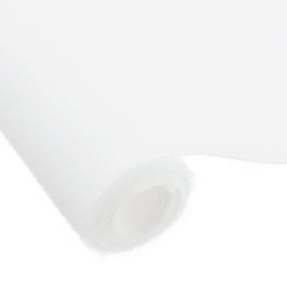 Uxcell 2pcs Artificial Grass Mat Small Realistic Fake Turf for Garden Lawn Decoration Model White 3" x 10"