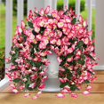 thumbnail image 1 of Artificial Morning Glory Trailing Flower, Fake Climbing Vine Bloom for Porch Hanging, Garden Trellis & Cottage Style Home Decor, 1 of 8