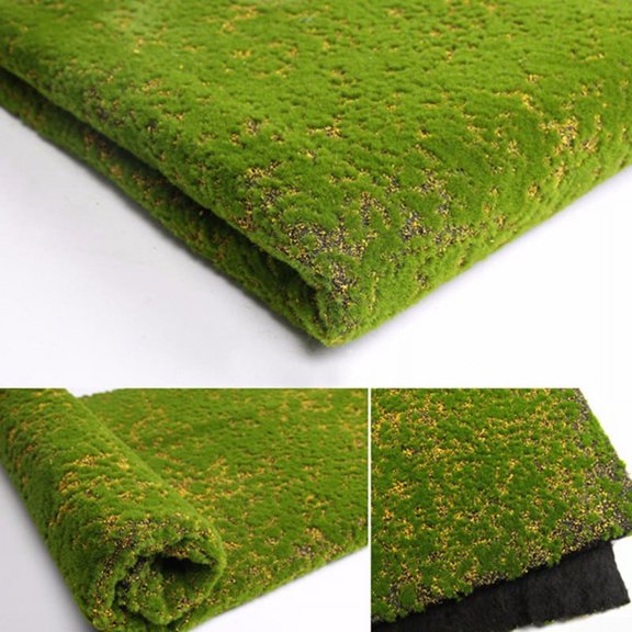 Artificial Moss Fake Green Plants Faux Moss Grass for Shop Home Patio Decoration