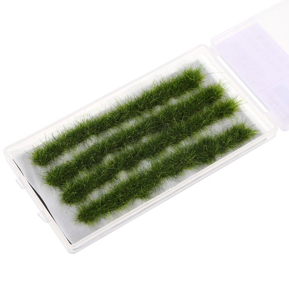 Artificial Moss Grass Strips Miniature Lawn Ornament Travel