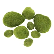 Artificial Moss Rocks, Green Moss Decoration for Floral Arrangements, Fairy Gardens and Crafting, Moss Wall Art, Fake Moss, Moss for Crafts, Faux Succulent Panels Moss Stones for Home Garden Decor