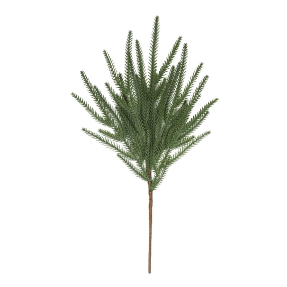 Artificial Norfolk Pine Branches for Vase Filler, Real Touch Christmas Picks And Sprays, Faux Pine Branches for Decorating Christmas Wreath, Holiday Planter Filler DIY Crafts Decoration