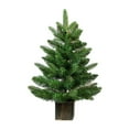 thumbnail image 1 of Artificial Norfolk Pine Potted Trees, Realistic Faux Christmas Greenery for Tabletop, Mantel, Entryway & Holiday or Year-Round Home Decor, 1 of 7