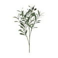 thumbnail image 1 of Artificial Olive Branch With Fruits - Single Stem Faux Olive Sprig For Wedding Centerpieces & Home Decor(6 Branches), 1 of 7