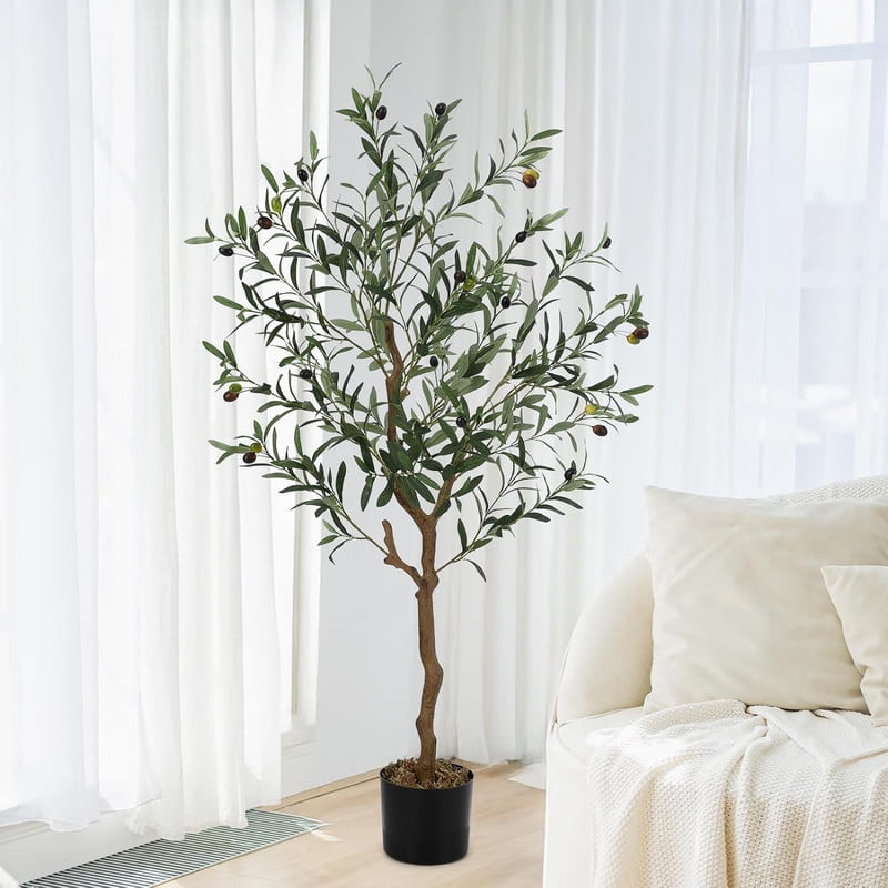 Artificial Olive Trees, Imitation Silk Olive Trees for Home Office ...