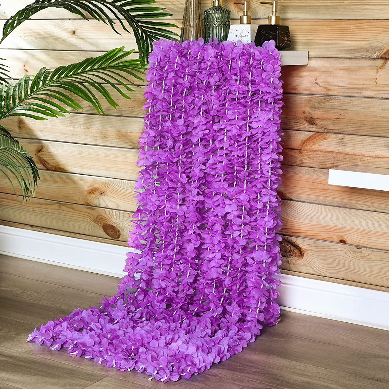 Klusters String Artificial Orchid Strings Wisteria Flowers And Hydrangea Clusters For ...