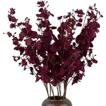 Artificial Orchids Silk Flowers,10 PCS (Each 37'') White Orchids Artificial Flowers Fake Orchid Long Stem Artificial Flowers Fake Silk Flowers for Indoor Outdoor Wedding Home Office Decoration(White)