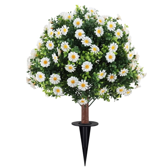 Artificial Outdoor Ground-Inserted Tree for Garden Decoration, Lifelike Faux Plant for Patio, Backyard, and Courtyard, Weatherproof and Low Maintenance