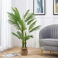 thumbnail image 1 of Artificial Palm Plant in Planter (Set of 2), 1 of 8