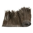 thumbnail image 1 of Artificial Palm Thatch Rolls Multi Use Straw Roof Thatch for Bar Outdoor Hut Black, 1 of 10