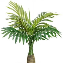 Artificial Palm Tree / Plants Leaves Faux Fake Tropical Mini, Imitation Leaf A