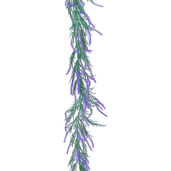 Artificial Pampas Grass Garland Vine Twigs 5.6Ft Fake Hanging Ivy Plants Silk Green Leaf Rattan Garland Greenery Decor for Indoor Outdoor Home Wedding Arch Jungle Party Garden