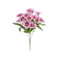 thumbnail image 1 of Artificial Pansy Flowers Silk Floral Bouquet For Home Wedding Table Centerpiece And Hotel Decoration 5 Colors Available Pink, 1 of 6