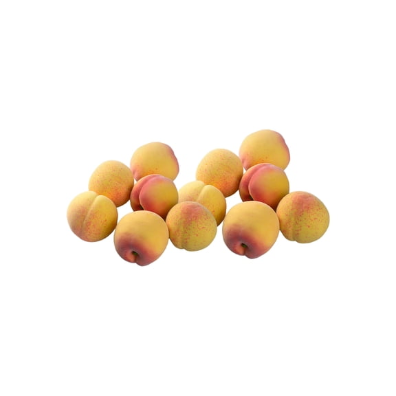 Artificial Peaches, Pack of 72