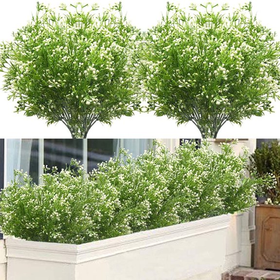 Artificial Pearl Flower Greenery Bush Red Lotus 14in Plastic Shrub for Home Garden Wedding Decor
